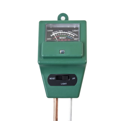 3 in 1 PH Tester Soil Detector Water Fertilizer Moisture Light Test Meter Sensor
3 in 1 PH Tester Soil Detector Water Fertilizer Moisture Light Test Meter Sensor
