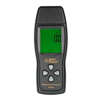 SMART SENSOR AS510 Differential Pressure Meter Digital 0-100 hPa0-4515 in H2O Manometer Negative Vacuum Pressure Meter
SMART SENSOR AS510 Differential Pressure Meter Digital 0-100 hPa0-4515 in H2O Manometer Negative Vacuum Pressure Meter