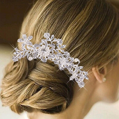 new Fashion Women Girls flower Bride Wedding Hairband Pearl Flower Crystal Hair Pins Clips Bridesmaid Party Headband
new Fashion Women Girls flower Bride Wedding Hairband Pearl Flower Crystal Hair Pins Clips Bridesmaid Party Headband