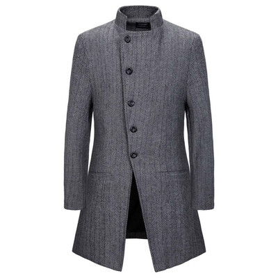 Toponeto Mens Autumn Casual Trench New Fashion Long Patchwork Color Trim Outwear Coat
Toponeto Mens Autumn Casual Trench New Fashion Long Patchwork Color Trim Outwear Coat