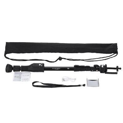 YUNTENG VCT-388 Extendable Selfie Stick Pole Monopod Self-Timer with Removable Wireless Remote Shutter Controller Phone Clip 14"
YUNTENG VCT-388 Extendable Selfie Stick Pole Monopod Self-Timer with Removable Wireless Remote Shutter Controller Phone Clip 14"