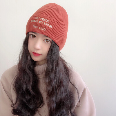 Hat womens autumn&winter warm wool hat Korean version of the student hood day tie-ins knitted hat male tide
Hat womens autumn&winter warm wool hat Korean version of the student hood day tie-ins knitted hat male tide