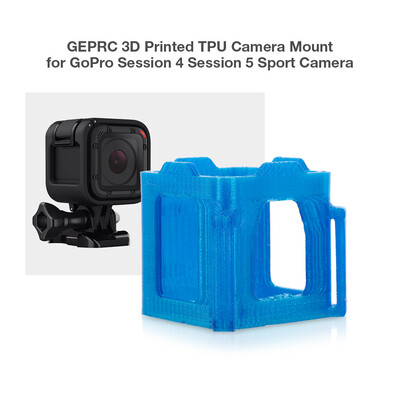 GEPRC 3D Printed TPU Camera Mount Camera Holder for GoPro Session 4 Session 5 Sport Camera for FPV Racer Drone
GEPRC 3D Printed TPU Camera Mount Camera Holder for GoPro Session 4 Session 5 Sport Camera for FPV Racer Drone