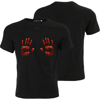 New Men Blood Palm Printed Halloween T Shirts Casual Short Sleeve Horror Graphic Tee Shirts For Male Solid Color O Neck Tops
New Men Blood Palm Printed Halloween T Shirts Casual Short Sleeve Horror Graphic Tee Shirts For Male Solid Color O Neck Tops