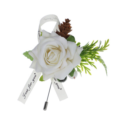 Wedding Corsage White Silk Roses Corsages Boutonnieres Wedding Decoration Marriage Rose Corsage Boutonniere Flowers Bridesmaid
Wedding Corsage White Silk Roses Corsages Boutonnieres Wedding Decoration Marriage Rose Corsage Boutonniere Flowers Bridesmaid