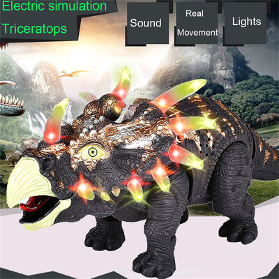 YIWULA Walking Triceratops Dinosaur Figure With Lights Sounds Real Movement Kids Toy
YIWULA Walking Triceratops Dinosaur Figure With Lights Sounds Real Movement Kids Toy