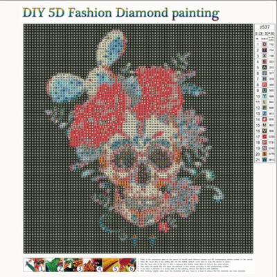 5D Diamond Painting Flowers Skull DIY Full Drill Paint With Diamonds Cross Stitch Kits Embroidery Art Crafts Home Decor
5D Diamond Painting Flowers Skull DIY Full Drill Paint With Diamonds Cross Stitch Kits Embroidery Art Crafts Home Decor