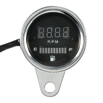 12V Motorcycle 2 in 1 Tachometer RPM Shift Meter Fuel Gauge Meter with Digital LED Indicator
12V Motorcycle 2 in 1 Tachometer RPM Shift Meter Fuel Gauge Meter with Digital LED Indicator