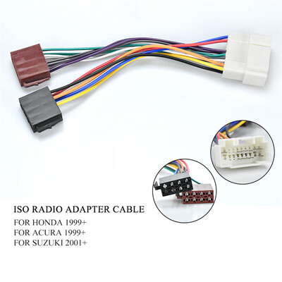 12-012 ISO Radio Adapter for HONDA for ACURA for SUZUKI Wire Wiring Harness Connector Lead Loom Cable Plug Adaptor Stereo
12-012 ISO Radio Adapter for HONDA for ACURA for SUZUKI Wire Wiring Harness Connector Lead Loom Cable Plug Adaptor Stereo