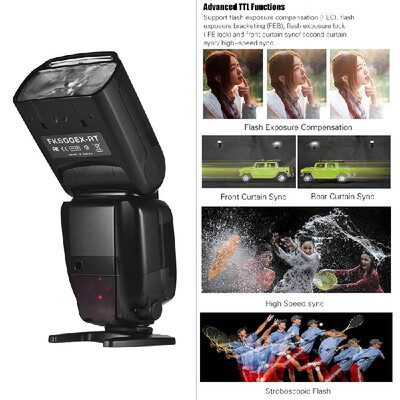 FK600EX-RT GN60 E-TTL Flash Speedlite On-camera Flash 24G Wireless Radio Master Slave 18000 HSS for Canon EOS Cameras
FK600EX-RT GN60 E-TTL Flash Speedlite On-camera Flash 24G Wireless Radio Master Slave 18000 HSS for Canon EOS Cameras