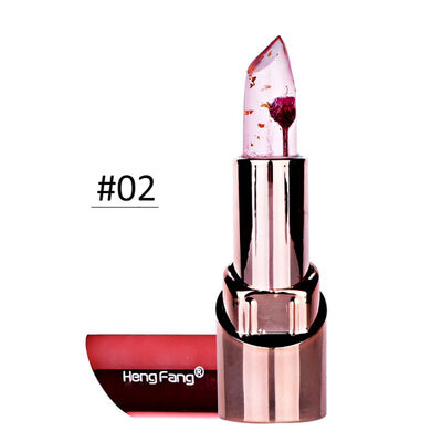 3 Fruit Flavors Gold Flower Lipstick Temperature Changed Lip Balm Moisturizer Lips Makeup Crystal Jelly Lipstick
3 Fruit Flavors Gold Flower Lipstick Temperature Changed Lip Balm Moisturizer Lips Makeup Crystal Jelly Lipstick