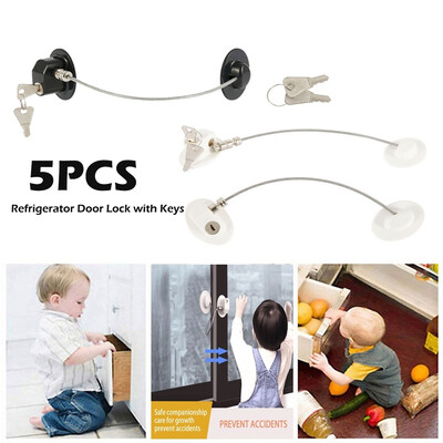 52pcs Refrigerator Door Lock with Keys Window Lock Drawer Lock Freezer Door Lock Fridge Lock Baby Kid Safety Cabinet Lock
52pcs Refrigerator Door Lock with Keys Window Lock Drawer Lock Freezer Door Lock Fridge Lock Baby Kid Safety Cabinet Lock