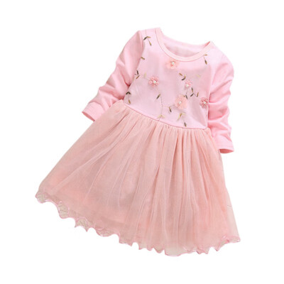 Spring Kids Girls Dress Casual Long Sleeve Princess Korean Style Costume Baby Floral Print Children Mesh Princess Dresses
Spring Kids Girls Dress Casual Long Sleeve Princess Korean Style Costume Baby Floral Print Children Mesh Princess Dresses