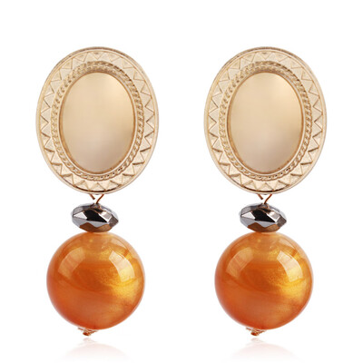 1 Pair Vintage Women Jewelry Exaggerated Ear Studs Big Pearl Pendant Earrings
1 Pair Vintage Women Jewelry Exaggerated Ear Studs Big Pearl Pendant Earrings
