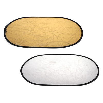 236 354"60 90cm Handhold Multi Collapsible Portable Ellipse Light Reflector for Photography 2in1 Gold&Silver
236 354"60 90cm Handhold Multi Collapsible Portable Ellipse Light Reflector for Photography 2in1 Gold&Silver