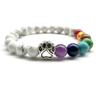 Chakra Yoga Vogue Dog Claws Bracelet Meditation Individual Silver Antique Healing Claws Beads Braclet 
Chakra Yoga Vogue Dog Claws Bracelet Meditation Individual Silver Antique Healing Claws Beads Braclet