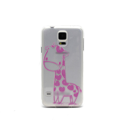 Cartoon Animal Print Clear TPU Silicone Case Cover Skin for Galaxy S5 SV(Pink Giraffe
Cartoon Animal Print Clear TPU Silicone Case Cover Skin for Galaxy S5 SV(Pink Giraffe