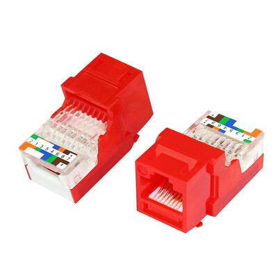 Amp Simon S9011 Super five network free module gold plated CAT5E eight core RJ45 cable information module
Amp Simon S9011 Super five network free module gold plated CAT5E eight core RJ45 cable information module