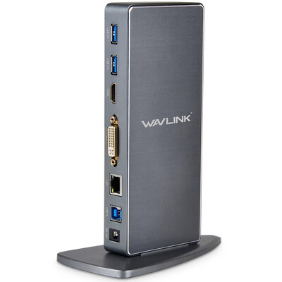 Core (Wavlink) WL-UG39DK7 USB3.0 to DVI / VGA / HDMI Converter Apple MacBook Docking Adapter Gigabit Ethernet type-c expansion
Core (Wavlink) WL-UG39DK7 USB3.0 to DVI / VGA / HDMI Converter Apple MacBook Docking Adapter Gigabit Ethernet type-c expansion