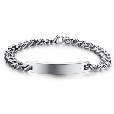 Высокое качество 316L из нержавеющей стали Пары Lovers Link Chain Bracelet Never Fade Punk Style Bangle Unisex wristband
Высокое качество 316L из нержавеющей стали Пары Lovers Link Chain Bracelet Never Fade Punk Style Bangle Unisex wristband