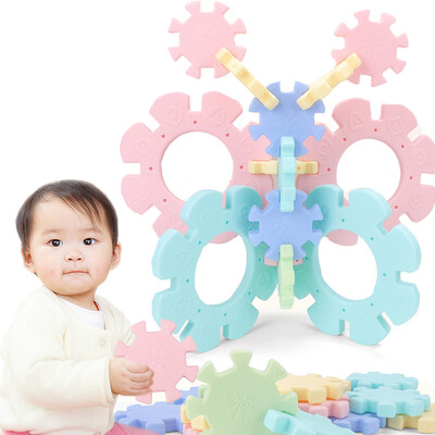 Doll Dr. (Dr.B) increase thickened snowflake plastic building blocks spell plug assembling children's educational toys snowflake tablets (18
Doll Dr. (Dr.B) increase thickened snowflake plastic building blocks spell plug assembling children's educational toys snowflake tablets (18
