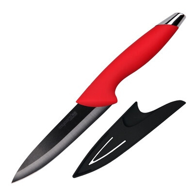 USC MYCERA plating handle 5 inch black ceramic knives Universal Knife Paring knife peeling kitchen household red N5R-B
USC MYCERA plating handle 5 inch black ceramic knives Universal Knife Paring knife peeling kitchen household red N5R-B