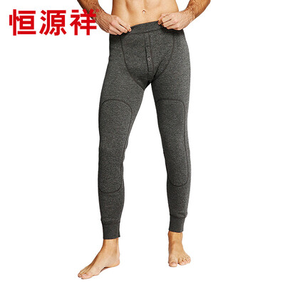 Heng Yuan Xiang men's warm pants wool modal knee leggings wool pants dark gray 170/95
Heng Yuan Xiang men's warm pants wool modal knee leggings wool pants dark gray 170/95