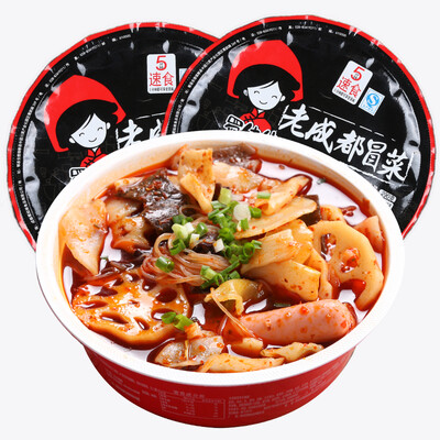 Shuguniang is convenient to take the vegetables Sichuan spicy hot convenient fan fast food boiled lazy people ready to eat 290g
Shuguniang is convenient to take the vegetables Sichuan spicy hot convenient fan fast food boiled lazy people ready to eat 290g