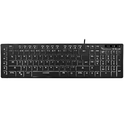 Yibo (E-3LUE) K761 Office home thin wired keyboard levitation key game backlight keyboard black
Yibo (E-3LUE) K761 Office home thin wired keyboard levitation key game backlight keyboard black