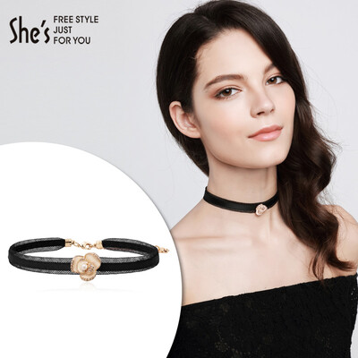 shes Akane jewelry necklace collar simple pendant clavicle chain camellia choker necklace white
shes Akane jewelry necklace collar simple pendant clavicle chain camellia choker necklace white