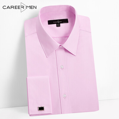 CareerMen Men's Slim Fit Non Iron Spread Collar Twill Graceful French Cuff Long Sleeve Dress Shirt
CareerMen Men's Slim Fit Non Iron Spread Collar Twill Graceful French Cuff Long Sleeve Dress Shirt