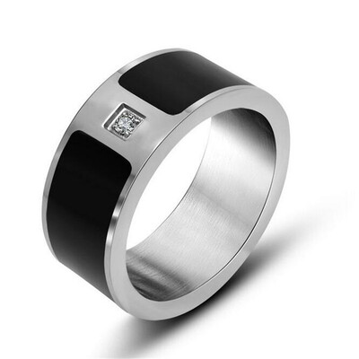 Мужчины Женщины Свадебные и Обручальные кольца CZ Diamond Black Нержавеющая сталь Кольцо Подарочные Невесты Свадебные украшения SA596
Мужчины Женщины Свадебные и Обручальные кольца CZ Diamond Black Нержавеющая сталь Кольцо Подарочные Невесты Свадебные украшения SA596