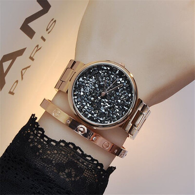 GUOU Brand Ladies Fashion Elegant Watch Women Luxury Multicolor Rhinestones Quartz Wristwatches
GUOU Brand Ladies Fashion Elegant Watch Women Luxury Multicolor Rhinestones Quartz Wristwatches
