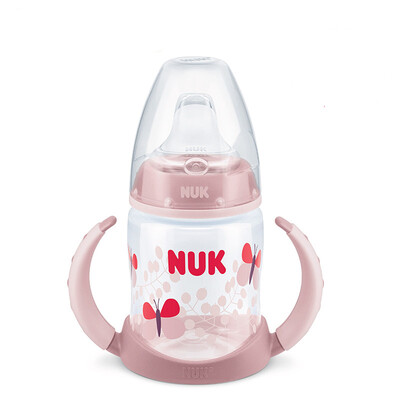 NUK wide caliber PP dual-use drinking duckbill cup baby child baby drinking cup 150ml with pacifier can be used as a bottle pink pattern random Germany imported
NUK wide caliber PP dual-use drinking duckbill cup baby child baby drinking cup 150ml with pacifier can be used as a bottle pink pattern random Germany imported