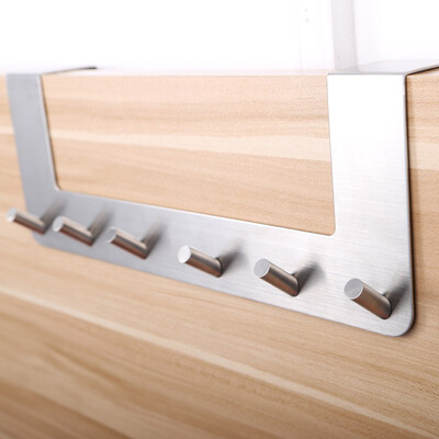 304 stainless steel door behind the hook frame free nail hanger storage rack coat rack bathroom kitchen rack
304 stainless steel door behind the hook frame free nail hanger storage rack coat rack bathroom kitchen rack