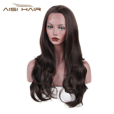 AISI HAIR Synthetic Lace Front Wigs Heat Resistant Ombre for Black Women Long Wavy Black Color
AISI HAIR Synthetic Lace Front Wigs Heat Resistant Ombre for Black Women Long Wavy Black Color