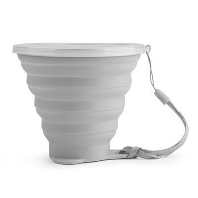 270ML Collapsible Stretchy Travel Water Cup FDA Approved Silicone Foldable Folding Cup Outdoor Camping Sports Expandable Cup
270ML Collapsible Stretchy Travel Water Cup FDA Approved Silicone Foldable Folding Cup Outdoor Camping Sports Expandable Cup