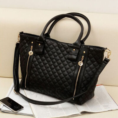 New Fashion Women Handbag Shoulder Bags Tote Purse PU Leather Messenger Hobo Bag