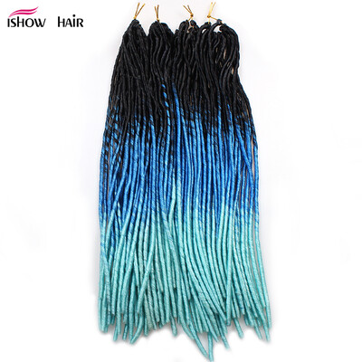 20" BlackBlueGreen Three Colors Soft Dread Lock Crochet Braid Hair Extensions Synthetic Braiding Hair
20" BlackBlueGreen Three Colors Soft Dread Lock Crochet Braid Hair Extensions Synthetic Braiding Hair