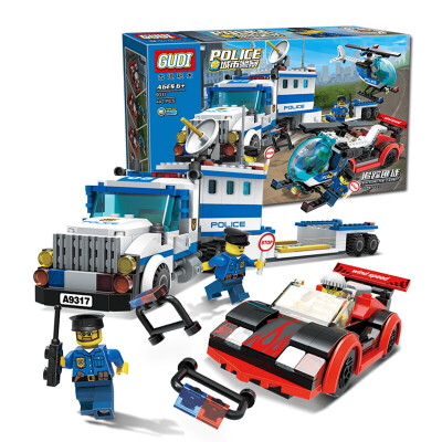 Xinle new Goody building blocks city police GD9317 track gangster children's building blocks toys boy assembling toys puzzle assembling building blocks
Xinle new Goody building blocks city police GD9317 track gangster children's building blocks toys boy assembling toys puzzle assembling building blocks
