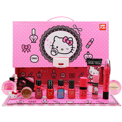 Hello Kitty HelloKitty детская косметика макияж коробка принцесса костюм девушки игрушки играть дома игрушка в подарок на день рождения KT-8586
Hello Kitty HelloKitty детская косметика макияж коробка принцесса костюм девушки игрушки играть дома игрушка в подарок на день рождения KT-8586