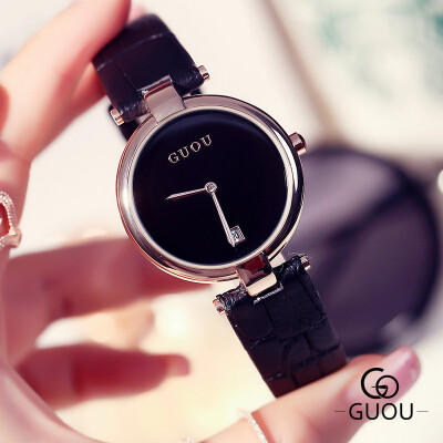 GUOU Fashion Wrist Watch Luxury Women Watches Ladies Simple Quartz Watch Calendar Clock
GUOU Fashion Wrist Watch Luxury Women Watches Ladies Simple Quartz Watch Calendar Clock