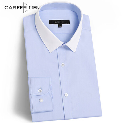 CareerMen Men's Fashion Slim Fit Non Iron Twill Contrast Collar Simple Elegance Long Sleeve Dress Shirt
CareerMen Men's Fashion Slim Fit Non Iron Twill Contrast Collar Simple Elegance Long Sleeve Dress Shirt