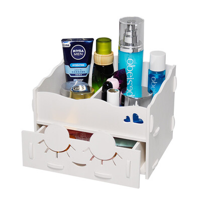 Love s one cosmetic storage box jewelry box drawer desktop storage storage box rack white XA15040201
Love s one cosmetic storage box jewelry box drawer desktop storage storage box rack white XA15040201