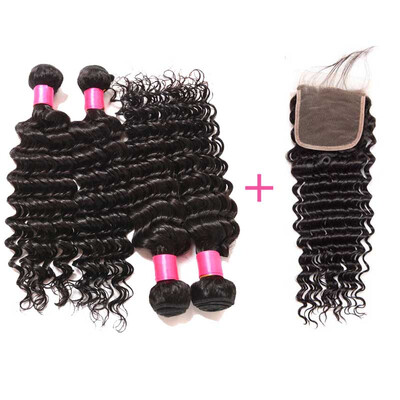 Brazilian Deep Curly Closure Mink Brazilian Weave With Closure Deep Wave Brazilian Hair Bundles With Closure China Best Supplier
Brazilian Deep Curly Closure Mink Brazilian Weave With Closure Deep Wave Brazilian Hair Bundles With Closure China Best Supplier