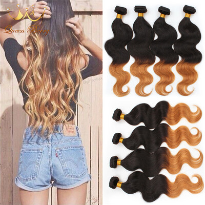 Queen Berry 7A Grade 4Pcs Lot Two Tone Color Body Wave Virgin Hair Ombre Peruvian Body Wave Virgin Hair T1B/30 Virgin Hair
Queen Berry 7A Grade 4Pcs Lot Two Tone Color Body Wave Virgin Hair Ombre Peruvian Body Wave Virgin Hair T1B/30 Virgin Hair