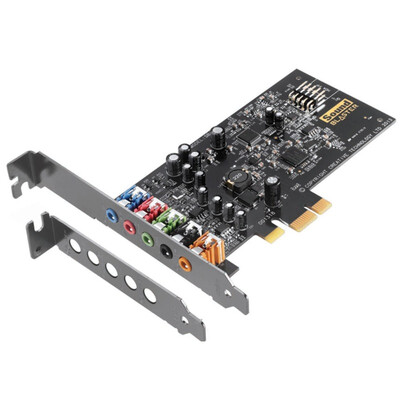 Creative Creative built-in half-height music game sound card 51-channel semi-high sound card music game movie sound card AUDIGY FX
Creative Creative built-in half-height music game sound card 51-channel semi-high sound card music game movie sound card AUDIGY FX