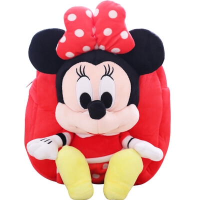 Disney Disney plush toys backpack nursery bag Q version Mickey Mouse cute cartoon backpack Minnie
Disney Disney plush toys backpack nursery bag Q version Mickey Mouse cute cartoon backpack Minnie