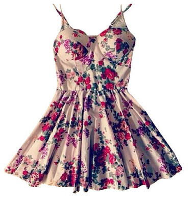 Lovaru ™2 015 Новое лето мода стиль Straplesss Симпатичный мини ПлатьеПлатье печати случайные спагетти ремень пляж платье Мода стиль сладкий 
Lovaru ™2 015 Новое лето мода стиль Straplesss Симпатичный мини ПлатьеПлатье печати случайные спагетти ремень пляж платье Мода стиль сладкий