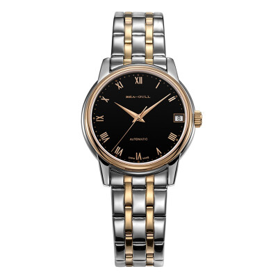 Seagull (SeaGull) watch simple business series single automatic mechanical couple table female table black plate brown belt 217.614L
Seagull (SeaGull) watch simple business series single automatic mechanical couple table female table black plate brown belt 217.614L